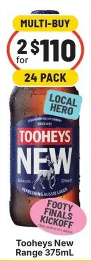 IGA Liquor Tooheys New Range offer