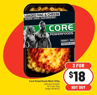 Core Powerfoods Meal