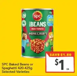 Supa Valu SPC Baked Beans offer