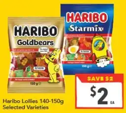 Supa Valu Haribo Lollies Selected Varieties offer