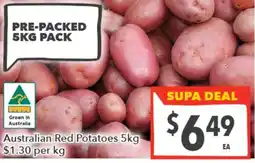 Supa Valu Australian Red Potatoes offer