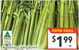 Supa Valu Australian Celery Bunch offer