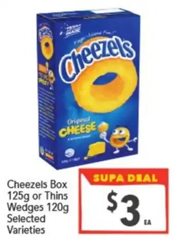 Supa Valu Cheezels offer