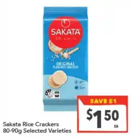 Supa Valu Sakata Rice Crackers offer
