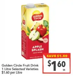 Supa Valu Golden Circle Fruit Drink offer