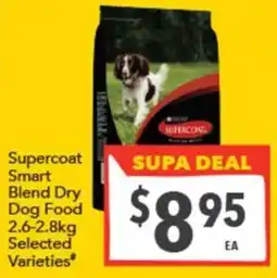 Supa Valu Supercoat Smart Blend Dry Dog Food offer