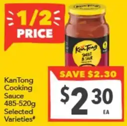 Supa Valu KanTong Cooking Sauce offer