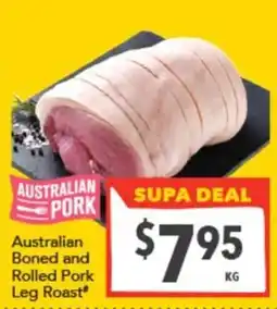 Supa Valu Australian Pork offer