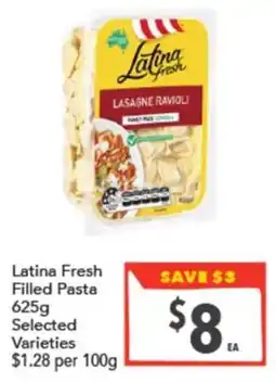 Supa Valu Latina Fresh Filled Pasta offer