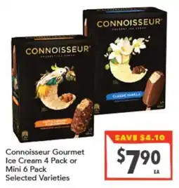 Supa Valu Connoisseur Gourmet Ice Cream offer