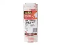 Officeworks Scotch Sticky Tape 18mm x 25m 8 Pack offer