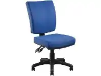 Officeworks Pago Flash II Deluxe Heavy Duty Ergonomic Chair Royal Navy offer