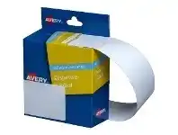 Avery Dispenser Labels Rectangle 89 x 43mm White 100 Pack