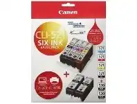 Officeworks Canon CLI 521 and PGI 520 Ink Cartridge 6 Pack offer
