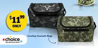 Cowboy Cosmetic Bags