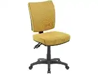 Officeworks Pago Flash II Deluxe Heavy-Duty Ergonomic Chair Mustard offer