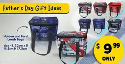 Choice The Discount Store Holden and Ford Lunch Bags offer