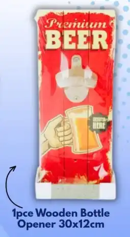 Choice The Discount Store 1pce Wooden Bottle Opener offer