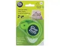 Officeworks Glue Dots Removable Dots with Dispenser 200 Pack offer