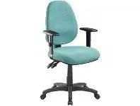 Officeworks Pago Matrix II Plus Heavy-Duty Ergonomic Chair Arms Aqua offer