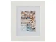 Officeworks Lifestyle Brands Mix Sorrento Photo Frame 8x10/5x7 White offer