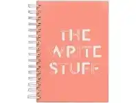 Otto Brights A5 Spiral Notebook Pink