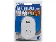 Officeworks Jackson Outbound India & Sri Lanka Travel Adaptor with USB offer