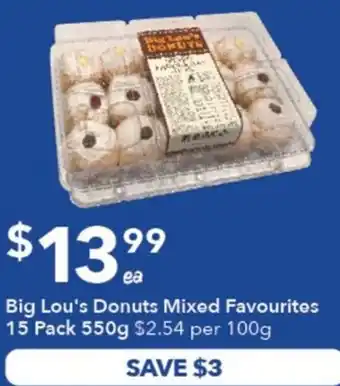 Big Lou's Donuts Mixed Favourites