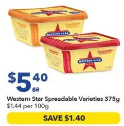 Ritchies Western Star Spreadable Varieties offer
