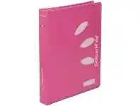 Officeworks Colourhide Zipper Binder 2D 25mm Cassis offer
