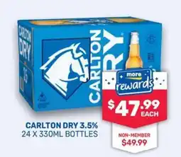 Bottlemart Carlton Dry offer