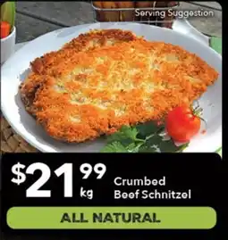 Ritchies Crumbed Beef Schnitzel offer