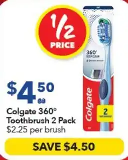 Ritchies Colgate 360° Toothbrush offer