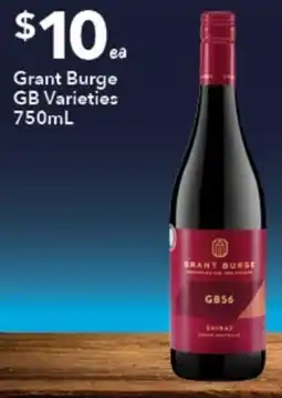 Ritchies Grant Burge GB Varieties offer
