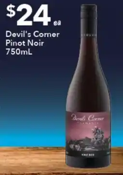Ritchies Devil's Corner Pinot Noir offer
