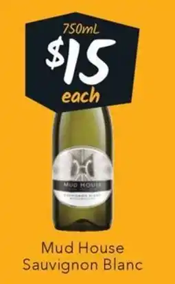 Ritchies Mud House Sauvignon Blanc offer