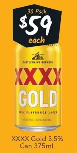 Ritchies XXXX Gold offer