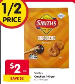 Spar Smith's Crackers offer