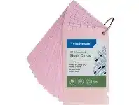 Officeworks Studymate Study Cards Pastel Pink 50 Sheets offer