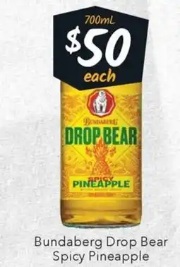 Ritchies Bundaberg Drop Bear Spicy Pineapple offer
