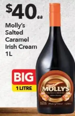 Ritchies Molly's Salted Caramel Irish Cream offer