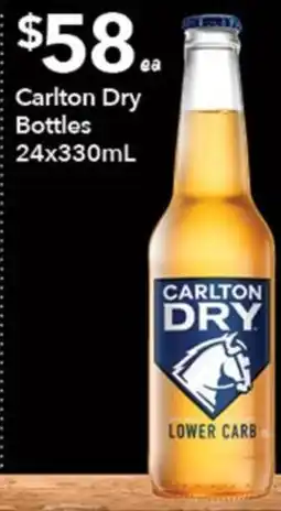 Ritchies Carlton Dry Bottles offer