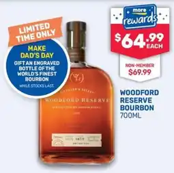 Bottlemart Woodford Reserve Bourbon offer