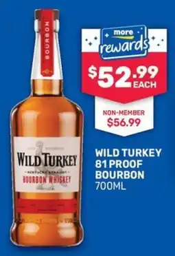Bottlemart Wild Turkey 81 Proof Bourbon offer