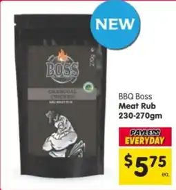 Spar BBQ Boss Meat Rub offer