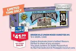 Bottlemart Brookvale Union Mixed Varieties offer