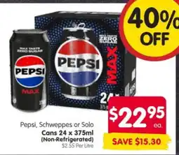 Spar Pepsi Max offer