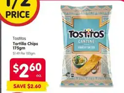 Spar Tostitos Tortilla Chips offer