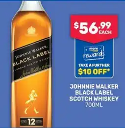 Bottlemart Johnnie Walker Black Label Scotch Whiskey offer
