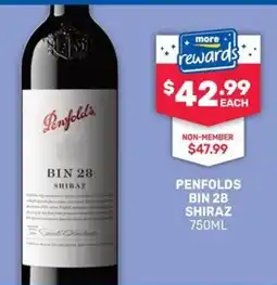 Bottlemart Penfolds Bin 28 Shiraz offer